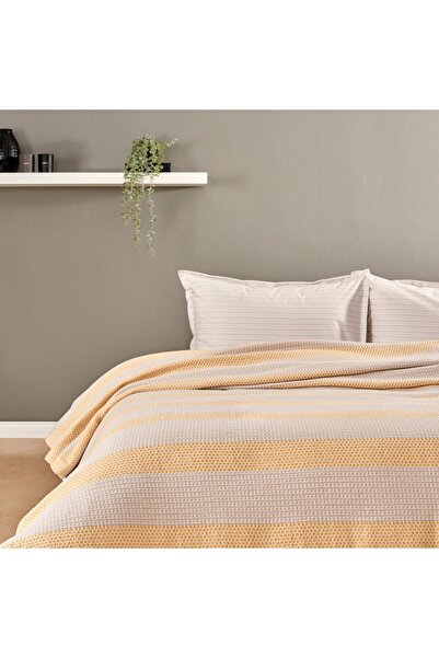 Taç Motto Tek Kişilik Softly Set Sarı