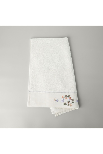 Linens Lılla Bamboo Face Towel 50X85 cm Ecru