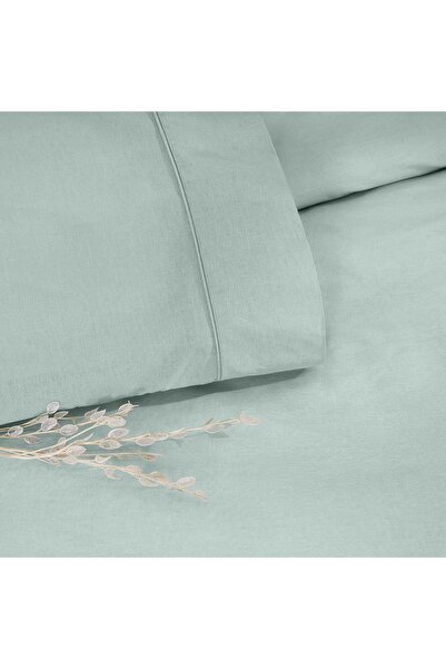 Taç Basic Ranforce Double Duvet Cover Set Blue