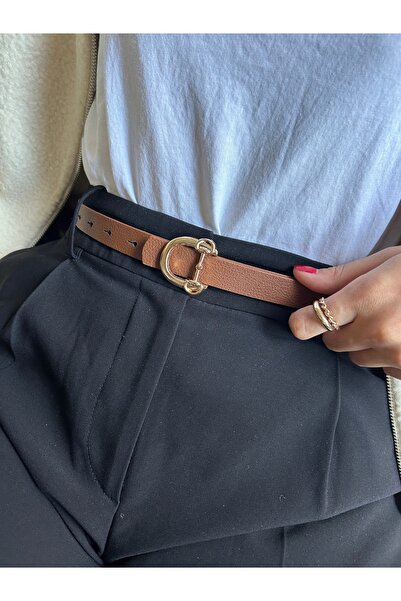 LİA KEMER حزام نسائي ذهبي اللون من إيشي، حزام للسترة، حزام للملابس، حزام للبنطلون