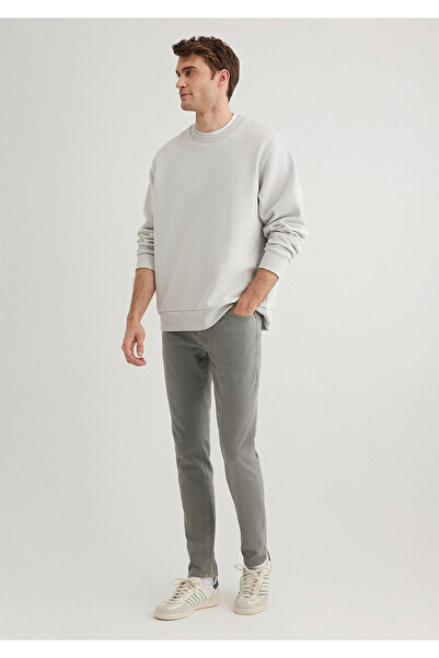 Mavi James Tan Gray Gabardine Trousers - Comfort0042431022