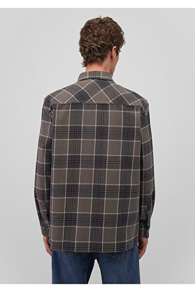 Mavi Kostkovaná šedá košile Regular Fit / Regular Fit 0211331 -89069