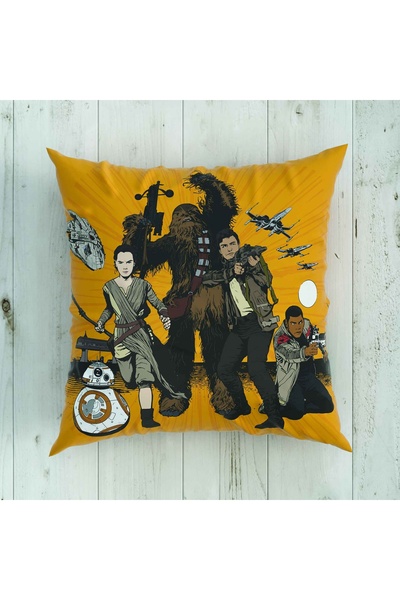 Taç Licensed Star Wars Imperial Cotton Throw Pillow