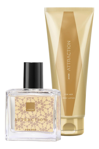 AVON Attraction Kadın Parfüm 30 Ml. ve Vücut Losyonu Paketi
