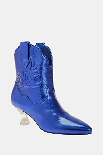 Katy Perry Γυναικείες μπότες Annie-o με μπλε δυτικό σχέδιο