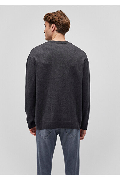 Mavi Crew Neck Gray Sweater Regular Fit / Regular Fit 0710257 -80024