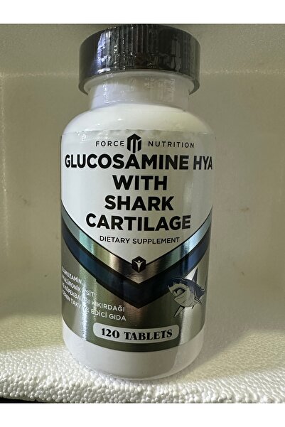 Force Nutrition Glukozamin Hyaluronik Asit Shark 120 Tablet
