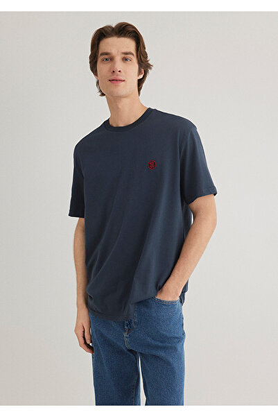 Mavi 2-Piece Logo Printed T-Shirt Loose Fit / Loose Relaxed Fit 0612545 -620