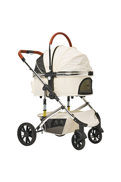 Zampa Luna Kedi & Köpek Arabası Beyaz