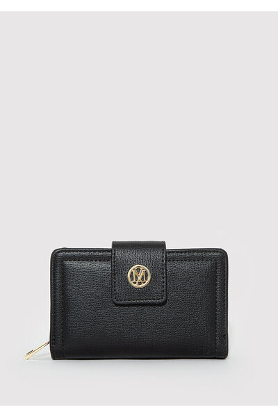 Mavi Black Wallet with m Logo Detail 1912765 -900