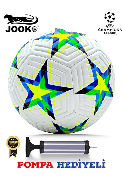 İMVULA Futbol Topu Orjinal Şampiyonlar Ligi Modeli Pompa Hediyeli