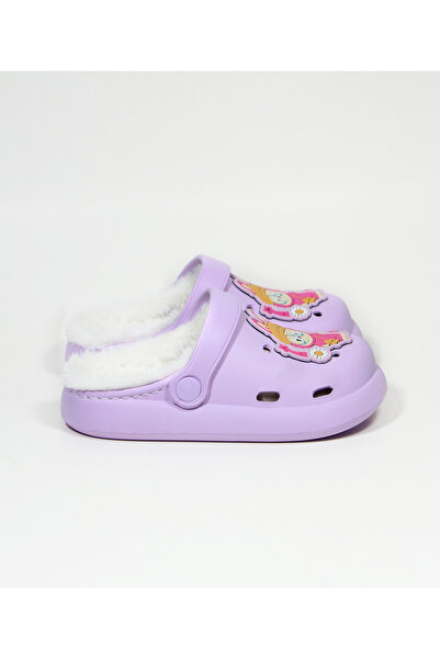 epona Daily, Fur Inside, Orthopedic, Non-Slip Sole, Children's Sandal Slippers with Labubu Figure