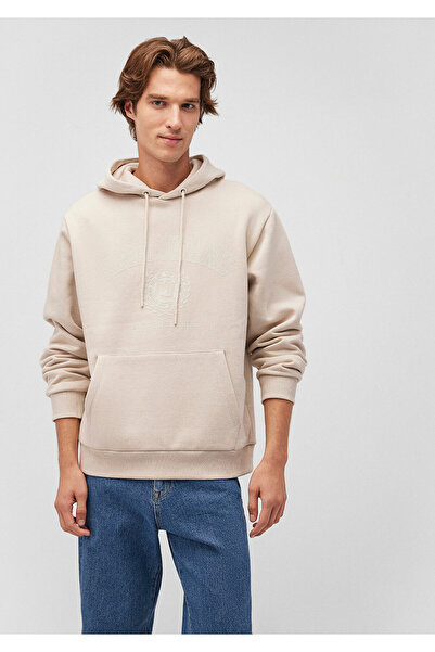 Mavi Hooded Beige Sweatshirt 0S10201-70144