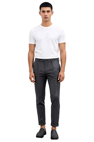 PayBuy Ανδρικό παντελόνι με λεπτή εφαρμογή, ιδανική επιλογή για καλοκαιρινή καθημερινή χρήση