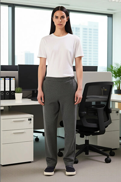 PayBuy Men's Fashion Wide Leg Knitted Pants Relaxed Fit Textured Fabric Modern Design for Daily Wear