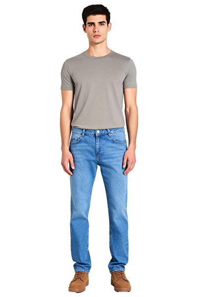 PayBuy Men's Fashion Straight Fit Denim Jeans Pants Cotton Daily Use Weekend Seasonal Use