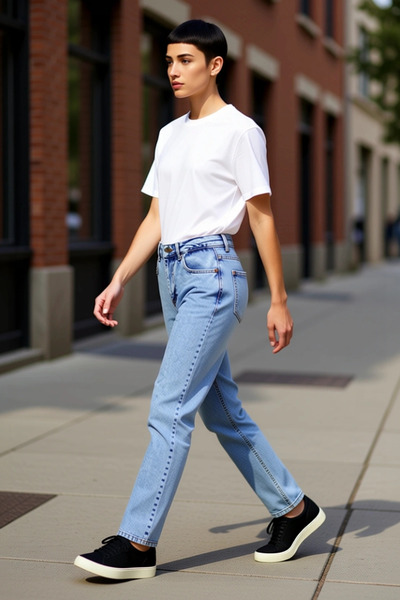 PayBuy Moda bărbați Denim Blugi Pantaloni Bumbac Relaxat Utilizare zilnică Să...