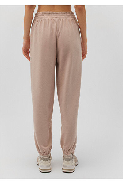 Mavi Logo Printed Beige Sweatpants 1010757 -70043