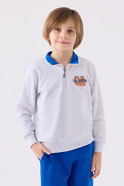 Rolypoly Boy's tracksuit set - snow melange