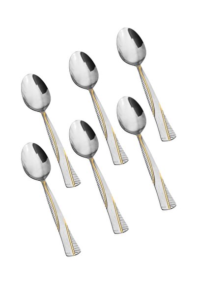 HIC 6-piece stainless steel spoon set