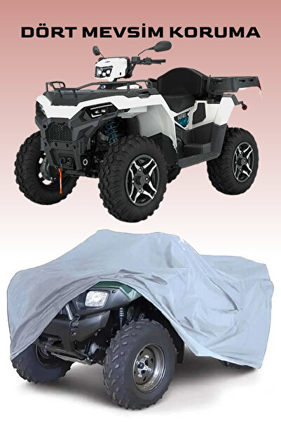 Breen ماركة Polaris Sportsman X2 المتوافقة مع ATV المقاومة للماء - رمادي