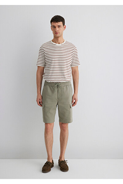 Mavi Yeşil Kargo Şort 0410107-71484