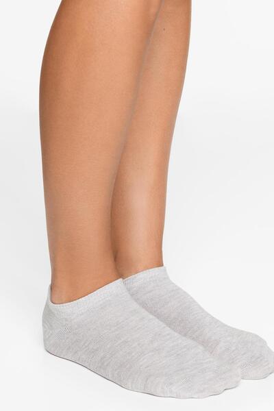 Oysho 5 pairs of cotton blend sneaker socks
