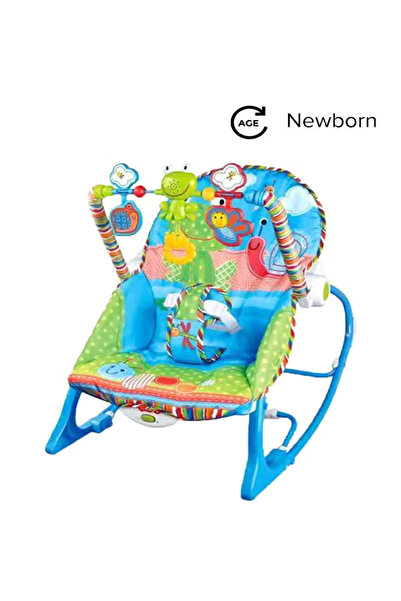 Gootoy كرسي استرخاء قابل للطي محمول بتصميم فريد من نوعه، هزاز اهتزازي للأطفال...