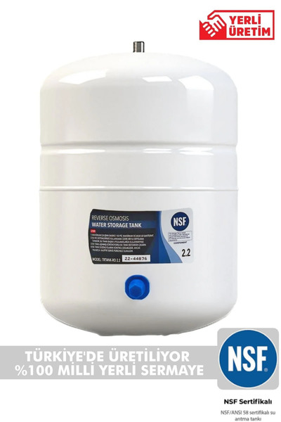 AQUA BELLA Tr Tank Su Arıtma Cihazı Tankı Nsf Sertifikalı 8 Lt