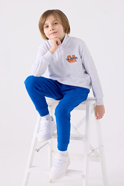 Rolypoly Boy's tracksuit set - snow melange