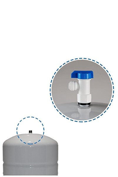 AQUA BELLA Tr Tank Su Arıtma Cihazı Tankı Nsf Sertifikalı 8 Lt