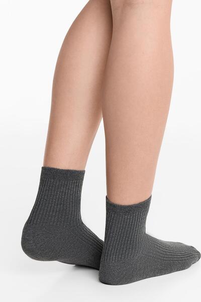 Oysho 5 pairs of quarter socks with cotton