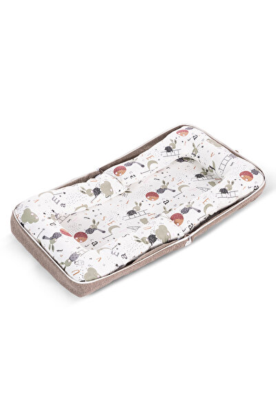 Little Story - Portable Baby Nest & Lounger Sleeping Pod - Brown