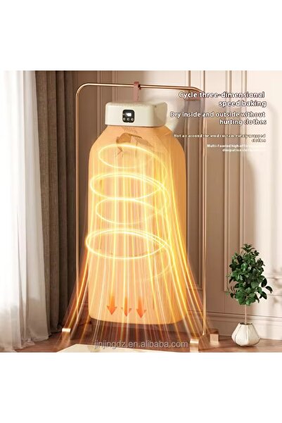 Razo Razo Portable Electric Clothes Dryer, 10 kg, 360° Hot Air, UV Sterilization, Uniform, Fast Drying