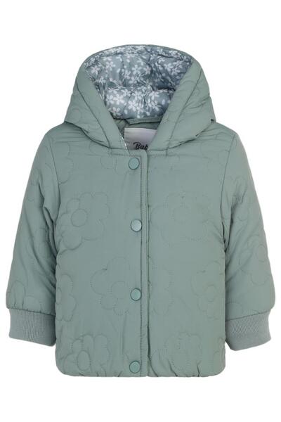 Civil Baby Floral Quilted 6-18 Months Coat - Green 6-9 Months