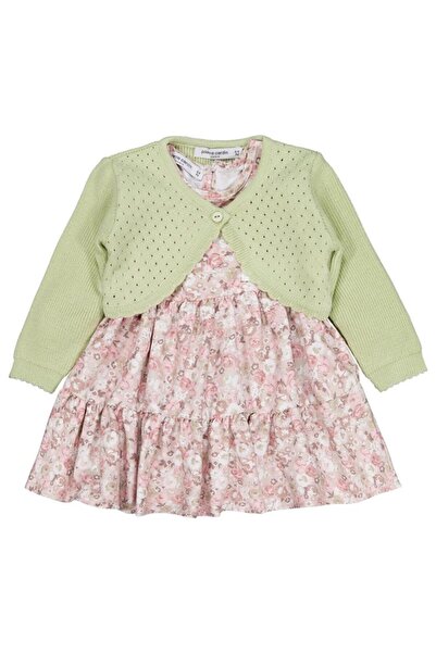 Pierre Cardin Set de 3 piese tricotate cu cardigan pentru 6-18 luni - Verde 1...