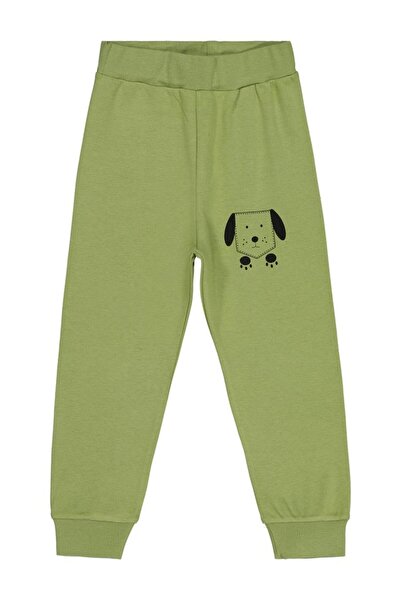 Civil Boys بنطلون رياضي للأولاد من عمر 2-5 سنوات - كاكي من عمر 2-3 سنوات