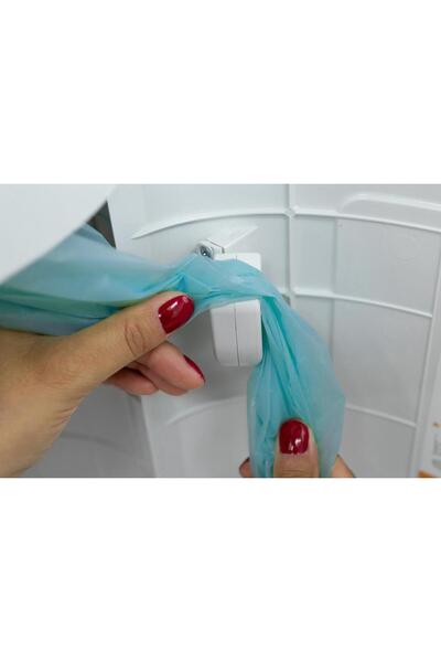 Korbell 16 Lt Çöp Kutuları Ile Uyumlu 2500 Adet Okyanus Kokulu Bebek Bezi Kapasiteli 5 Paket Çöp Poşeti