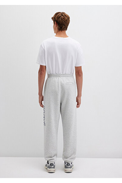 Mavi Logo Printed Gray Sweatpants 0010208-80196