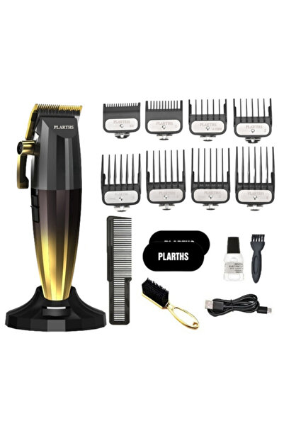 Plarths Masina de tuns profesionala cu acumulator, NG-222, motor puternic 7200rpm, afisaj LED