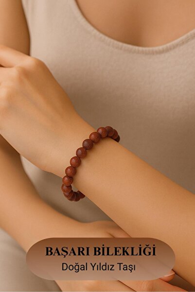 Ares Hills Doğal Yıldız Taşı Başarı Bilekliği