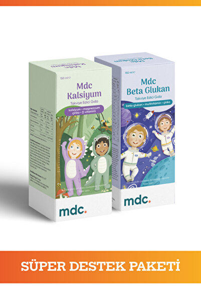 MDC Super Support Package - Beta Glucan and Calcium Syrup