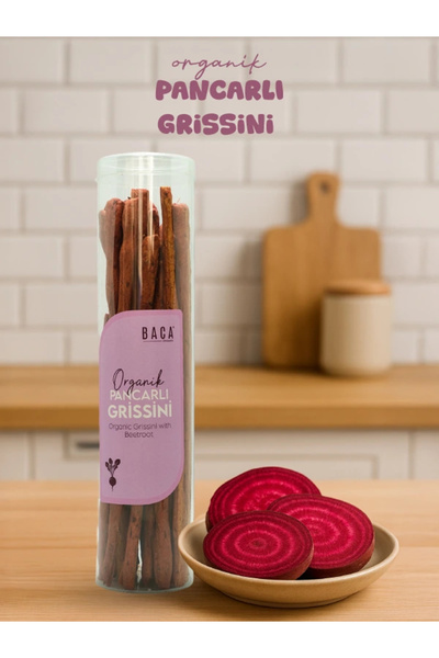 Baca Organik Organik Pancarlı Grissini 120 Gr