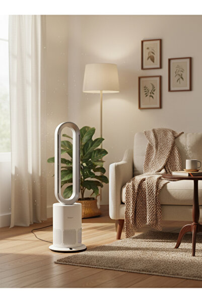 Hoogar German Schweizer Alpen O2 Hepa Filtre Clean Hot Cool 3 in 1 Hava Temiz...