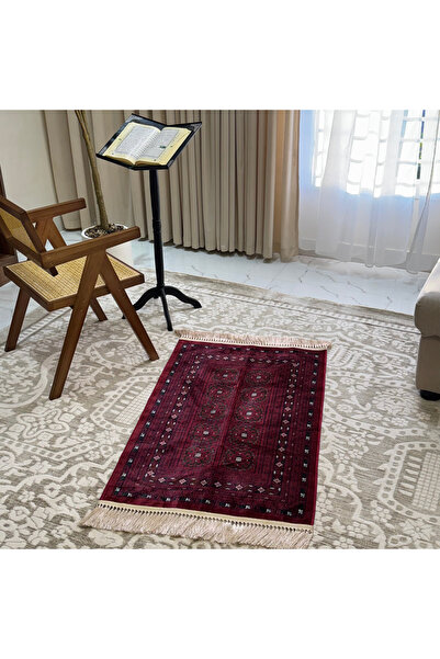 Segadty An antique Afghan prayer rug from SEGADTY, exclusive design that gives you comfort during prayer.