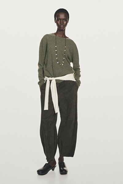 Massimo Dutti %100 kaşmir bisiklet yaka kazak