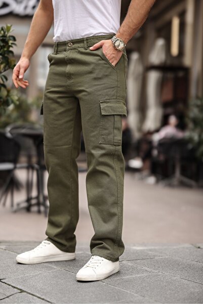 comstar Men's Baggy Pants with Cargo Pockets