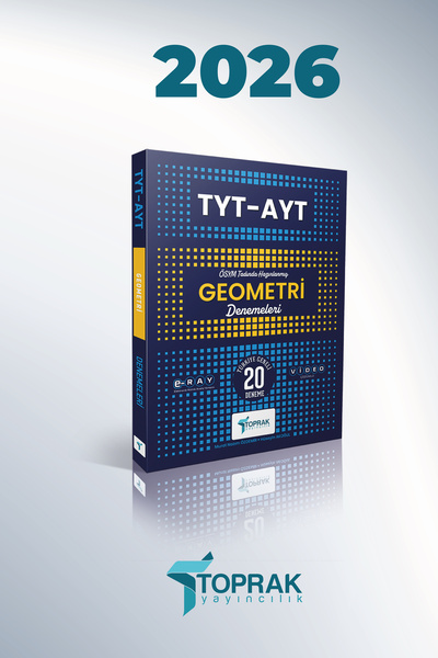 Toprak Yayıncılık Toprak TYT-AYT Geometri Deneme Kitabı