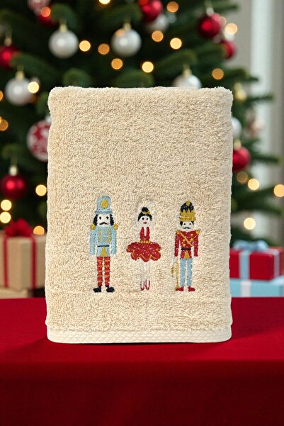 Minteks Свинцевий солдат з вишивкою 50x90 см Новорічний рушник