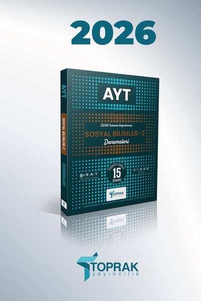 Toprak Yayıncılık AYT Sosyal Bilimler-2 Deneme